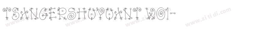 TsangerShuYuanT W01字体转换